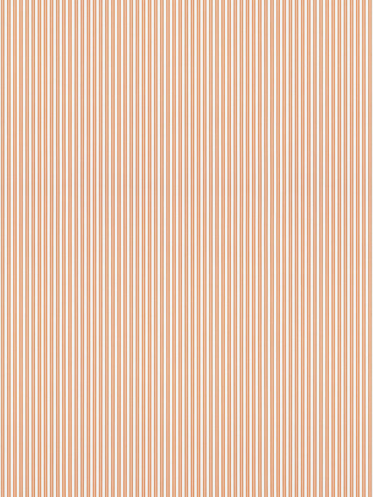 Hinson Wilson Stripe Peach Wallcovering
