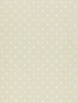 Hinson Trixie White on Beige Wallcovering