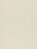 Hinson Trixie White on Beige Wallcovering