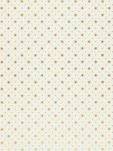Hinson Trixie Gold & Black on White Wallcovering