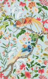 Old World Weavers Botany Bay Sky Multi Wallcovering
