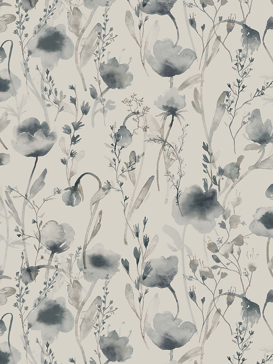 Sandberg Lo Indigo Blue Wallcovering