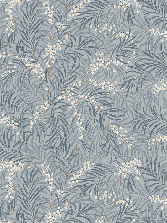 Sandberg Idun Misty Blue Wallcovering