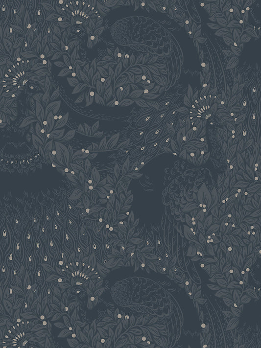 Sandberg Evelina Indigo Blue Wallcovering