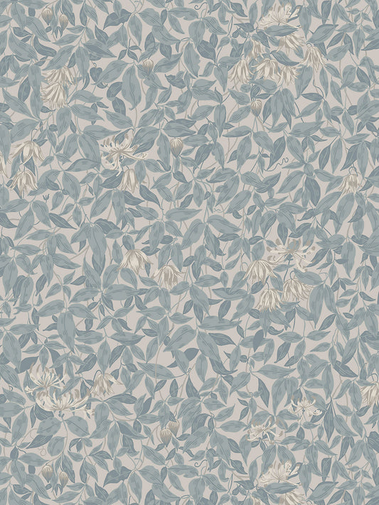 Sandberg Linnea Misty Blue Wallcovering