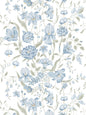 Sandberg Karins Bukett Sky Blue Wallcovering