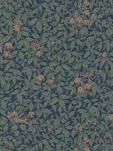 Sandberg Linnea Midnight Blue Wallcovering