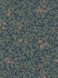 Sandberg Linnea Midnight Blue Wallcovering