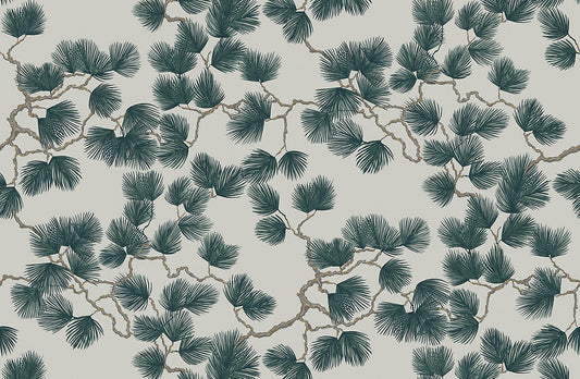 Sandberg Pine Green Wallcovering