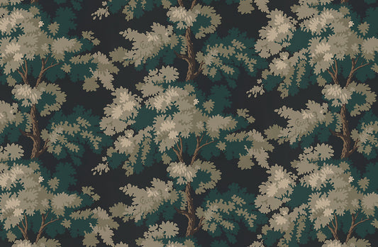 Sandberg Raphael Black / Charcoal Wallcovering