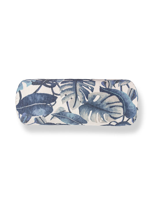 Scalamandre Rainforest Warp Print 21 X 7 - Blue Mirage Decorative Pillow