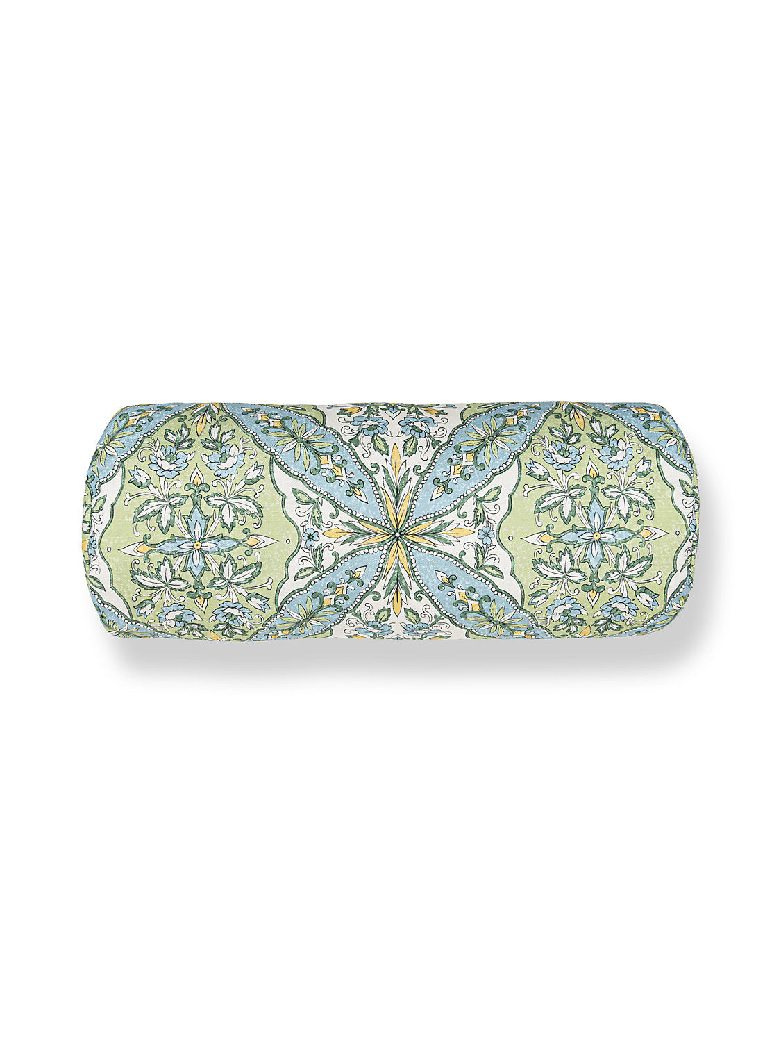 Scalamandre Provence 21 X 7 - Aqua Meadow Decorative Pillow