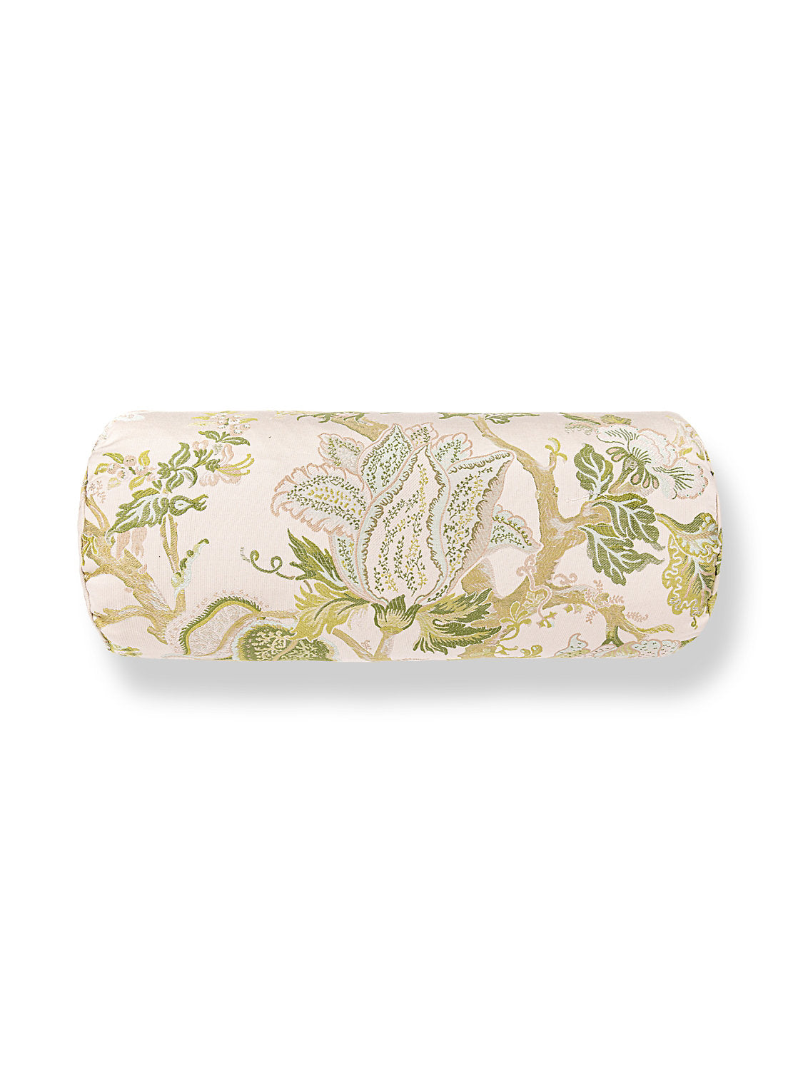 Scalamandre Indienne Lampas 21 X 7 - Avocado Decorative Pillow