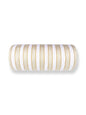 Scalamandre Piano Stripe 21 X 7 - Flax Decorative Pillow