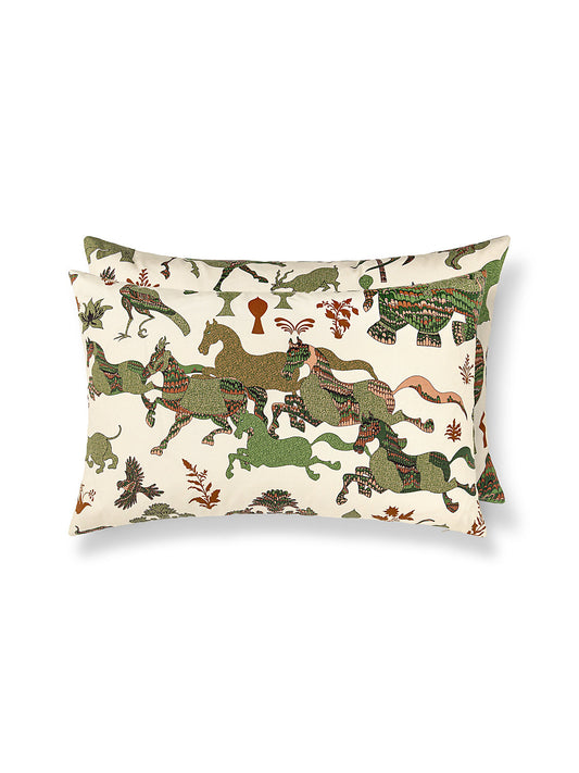 Scalamandre Legends 14 X 22 - Olive Adobe Decorative Pillow