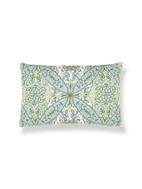 Scalamandre Provence 14 X 22 - Aqua Meadow Decorative Pillow