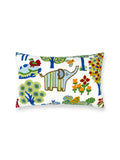Scalamandre Nursery Crewel 14 X 22 - Primaries Decorative Pillow