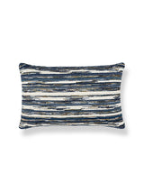 Scalamandre Horizons 14 X 22 - Indigo Decorative Pillow