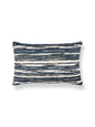 Scalamandre Horizons 14 X 22 - Indigo Decorative Pillow