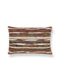 Scalamandre Horizons 14 X 22 - Mulberry Decorative Pillow