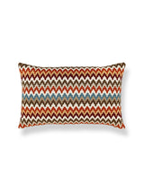 Scalamandre Rainbow Mountain Crewel 14 X 22 - Autumn Decorative Pillow
