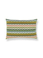Scalamandre Rainbow Mountain Crewel 14 X 22 - Forest Clay Decorative Pillow