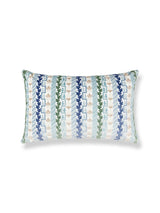 Scalamandre Villelaure 14 X 22 - Blue Bird Decorative Pillow