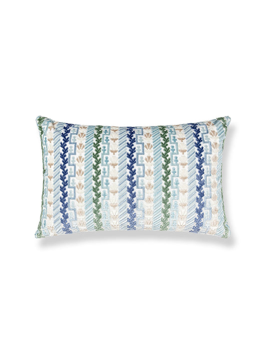 Scalamandre Villelaure 14 X 22 - Blue Bird Decorative Pillow