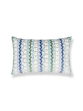 Scalamandre Villelaure 14 X 22 - Blue Bird Decorative Pillow