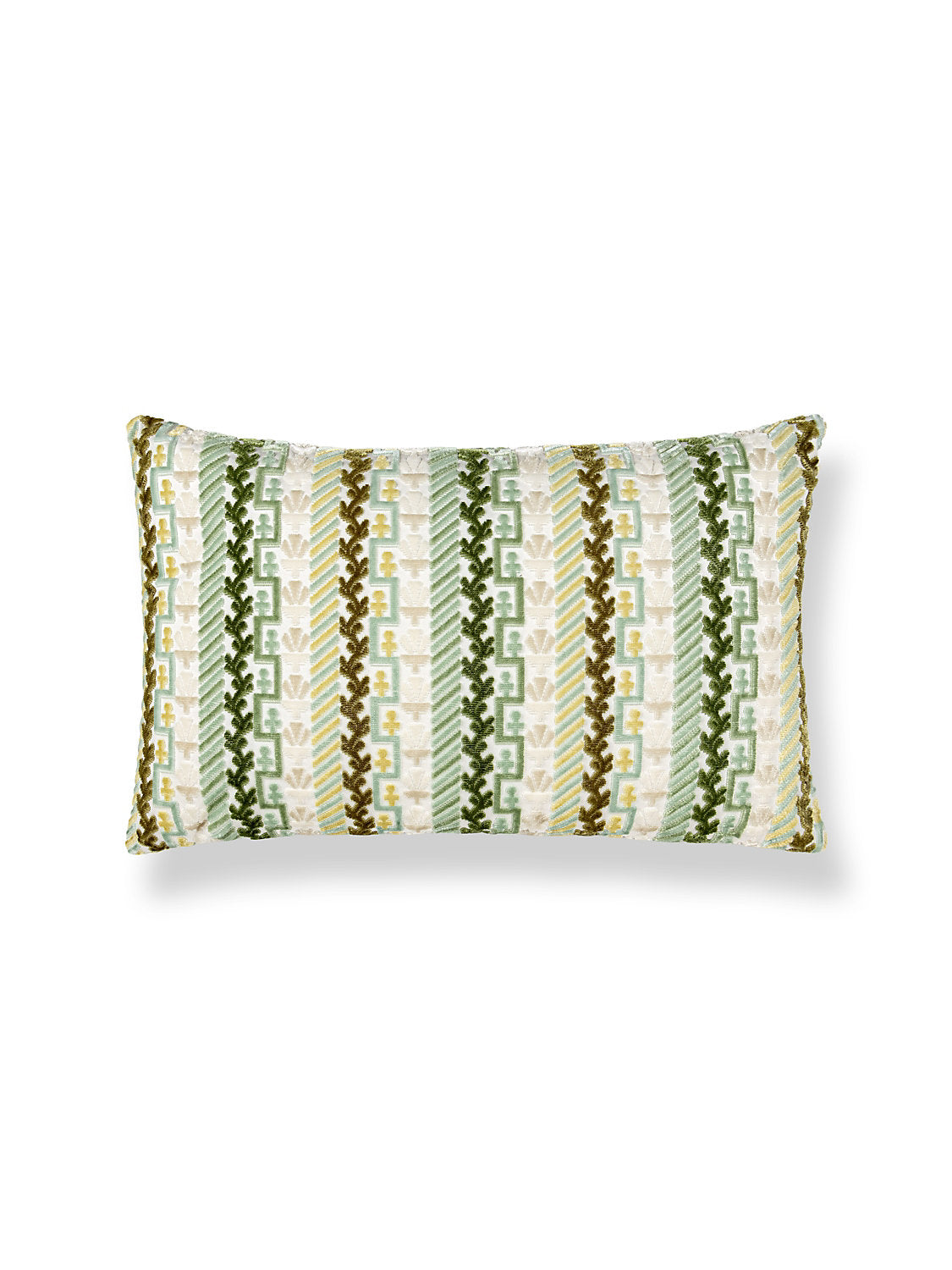 Scalamandre Villelaure 14 X 22 - Moss Decorative Pillow