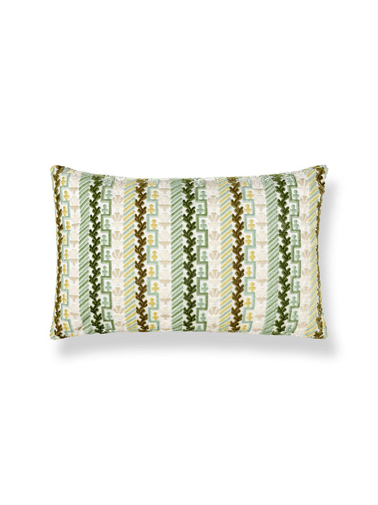 Scalamandre Villelaure 14 X 22 - Moss Decorative Pillow