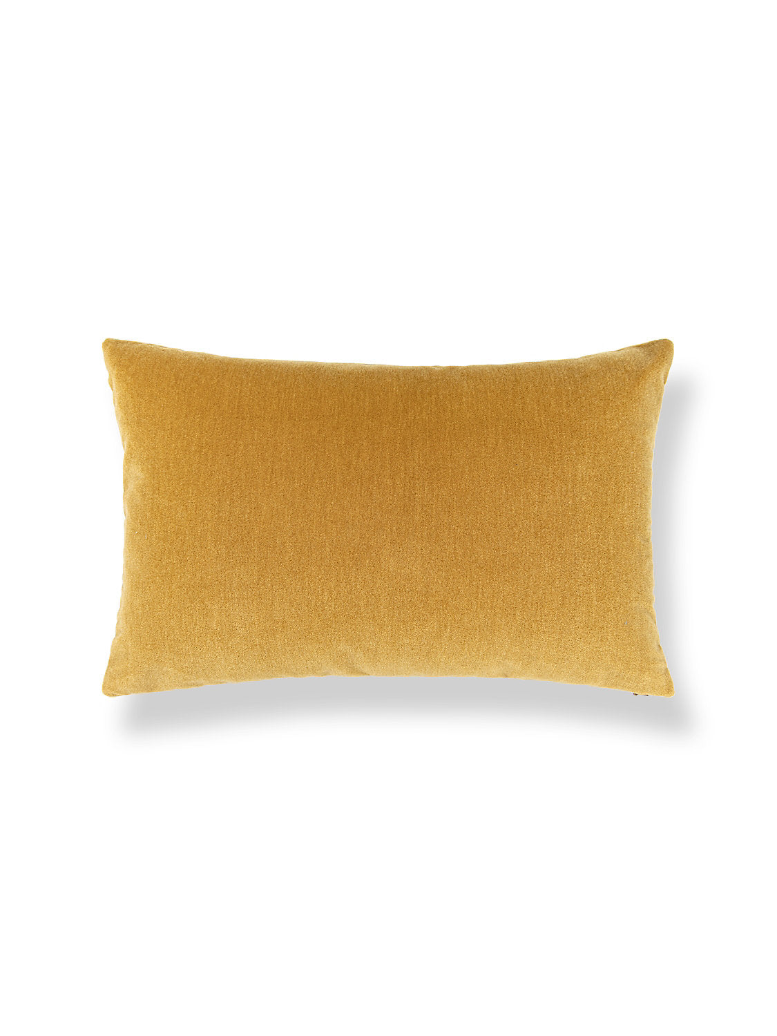 Scalamandre Tudor Velvet 14 X 22 - Brass Decorative Pillow