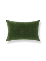Scalamandre Tudor Velvet 14 X 22 - Bottle Green Decorative Pillow