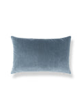 Scalamandre Tudor Velvet 14 X 22 - Federal Blue Decorative Pillow