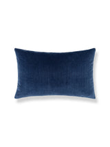 Scalamandre Tudor Velvet 14 X 22 - Lapis Decorative Pillow