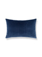 Scalamandre Tudor Velvet 14 X 22 - Lapis Decorative Pillow