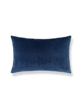 Scalamandre Tudor Velvet 14 X 22 - Lapis Decorative Pillow