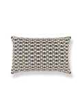 Scalamandre Crizia 14 X 22 - Stone Denim Decorative Pillow