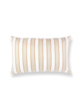 Scalamandre Piano Stripe 14 X 22 - Flax Decorative Pillow