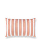 Scalamandre Piano Stripe 14 X 22 - Peach Decorative Pillow