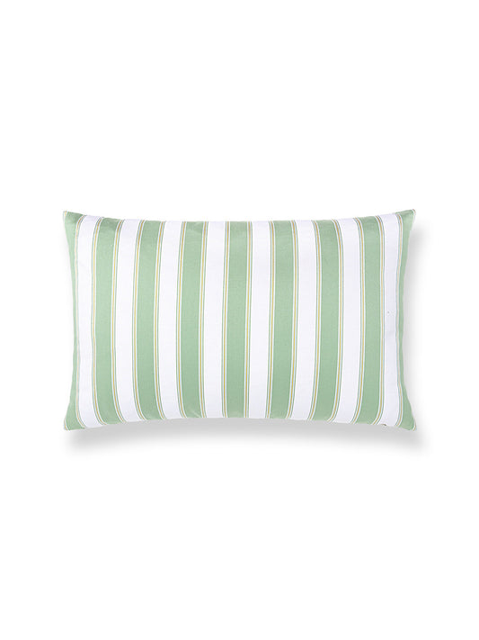 Scalamandre Piano Stripe 14 X 22 - Endive Decorative Pillow