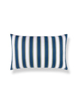 Scalamandre Piano Stripe 14 X 22 - Porcelain Decorative Pillow