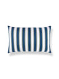 Scalamandre Piano Stripe 14 X 22 - Porcelain Decorative Pillow