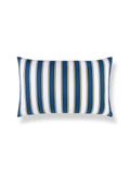 Scalamandre Piano Stripe 14 X 22 - Porcelain Decorative Pillow