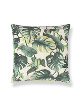Scalamandre Rainforest Warp Print 22 X 22 - Leaf Decorative Pillow