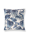 Scalamandre Rainforest Warp Print 22 X 22 - Blue Mirage Decorative Pillow