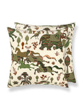 Scalamandre Legends 22 X 22 - Olive Adobe Decorative Pillow