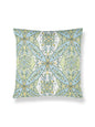 Scalamandre Provence 22 X 22 - Aqua Meadow Decorative Pillow