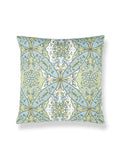 Scalamandre Provence 22 X 22 - Aqua Meadow Decorative Pillow