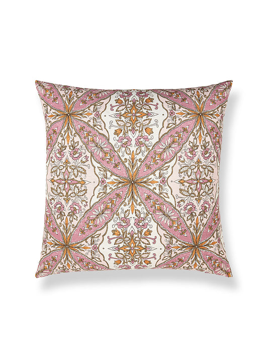 Scalamandre Provence 22 X 22 - Petal Pink Decorative Pillow